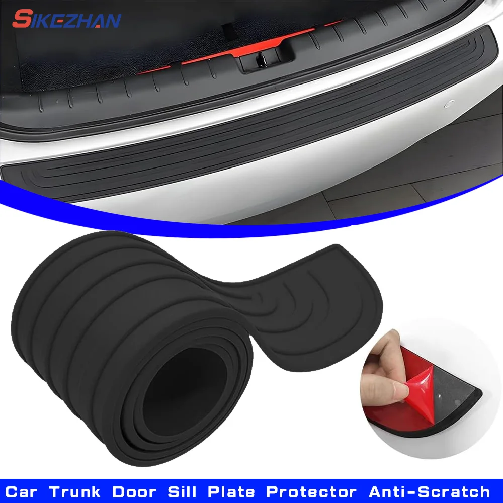 Bumper Guard Protector - Universal Car Trunk Door Sill Plate