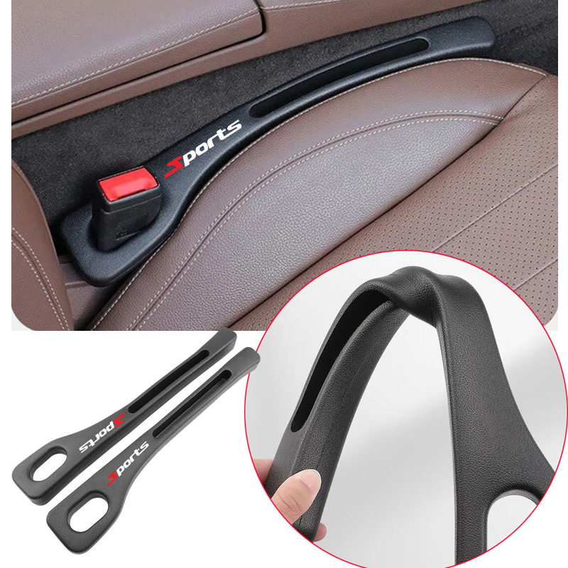 Car Accessories App - 2pcs Car Seat Gap Filler Organizer
