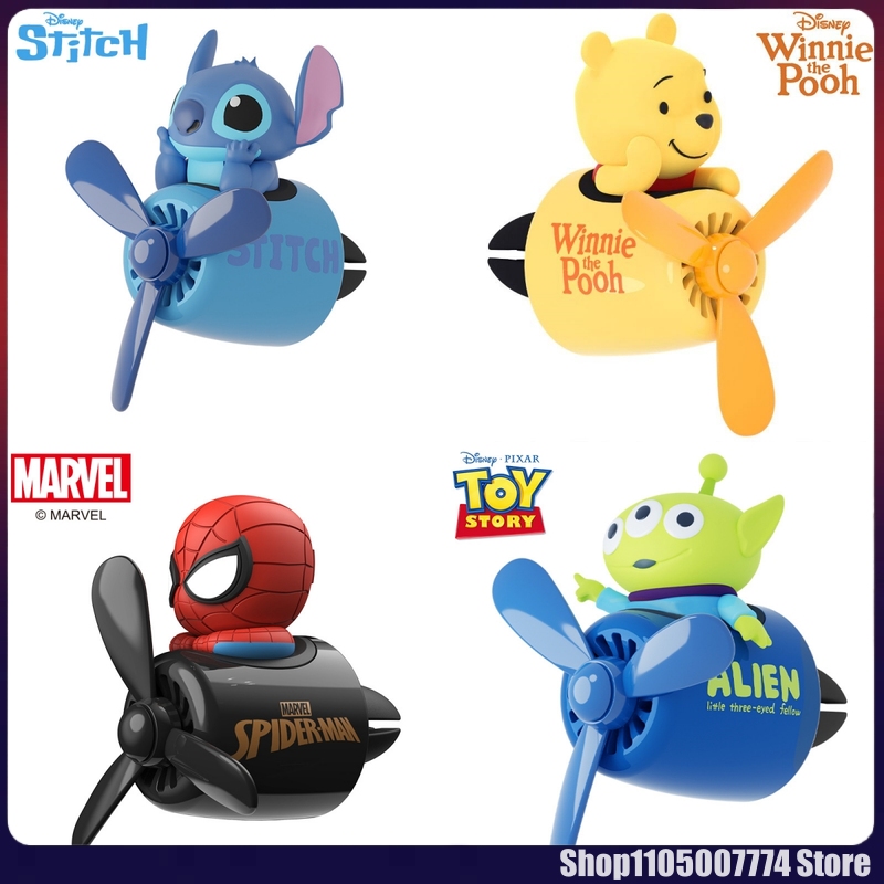 Car Accessories App - Stitch Spiderman Alien Characters Car Mounted