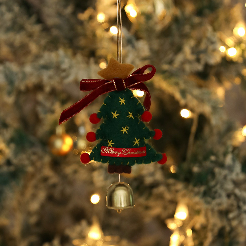 Car Accessories Xmas Gifts - Plush Christmas Tree Hanging Ornaments,Xmas Gift,Car
