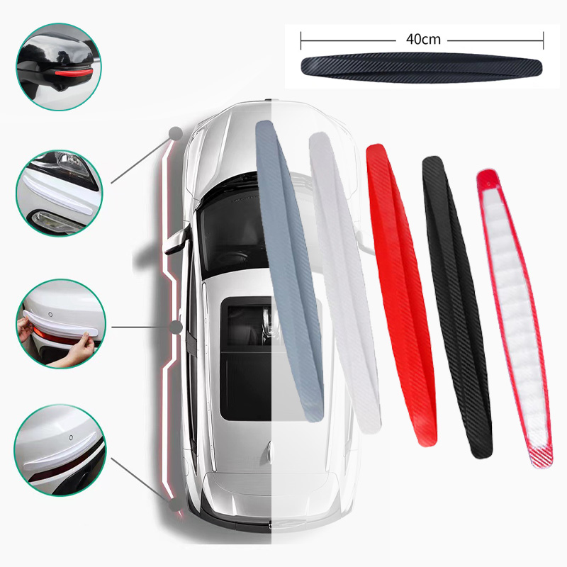 2/4PCS Front Rear Bumper Unive - Bumper Guard Protector ulasan dan harga
