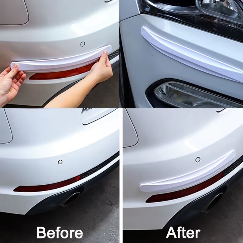 2/4PCS Front Rear Bumper Unive - Bumper Guard Protector ulasan dan harga