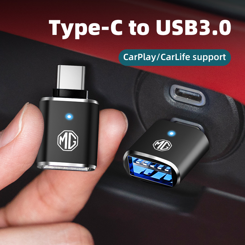 Car LED Type C To USB 3.0 Adap - Car Accessories App ulasan dan harga