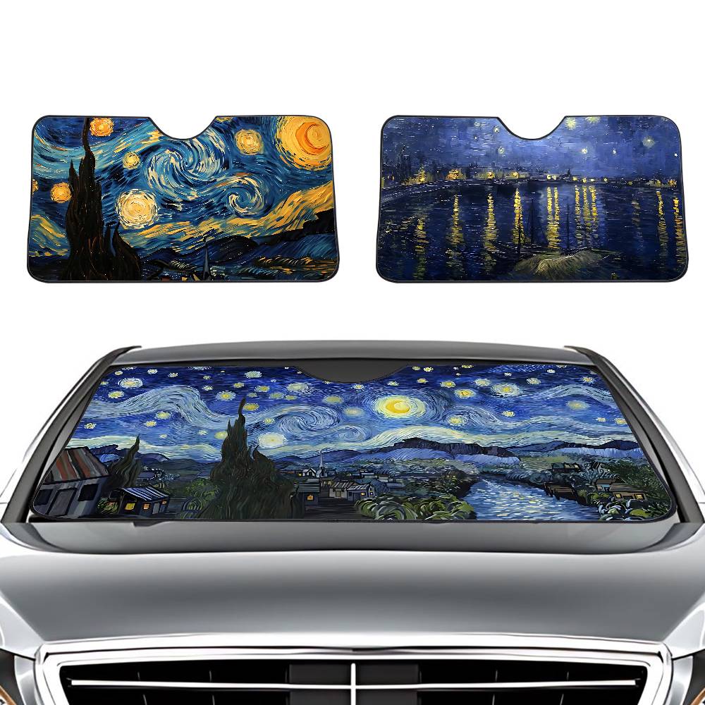 Starry Night V-Van G-Gogh Car  - Car Accessories Outside ulasan dan harga