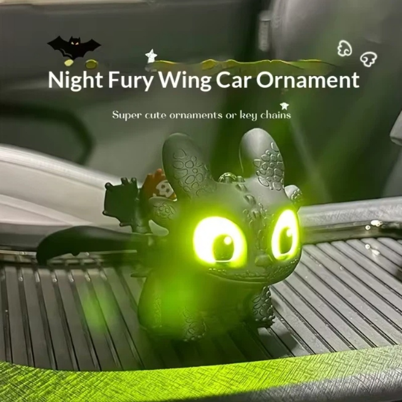 Genuine Cute Glowing Toothless - Car Accessories App ulasan dan harga