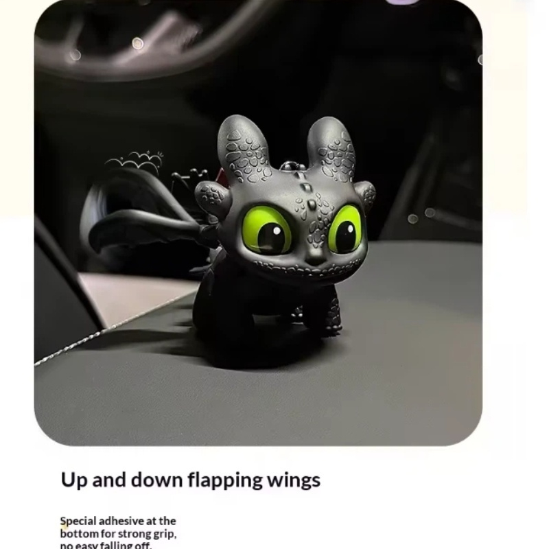Genuine Cute Glowing Toothless - Car Accessories App ulasan dan harga