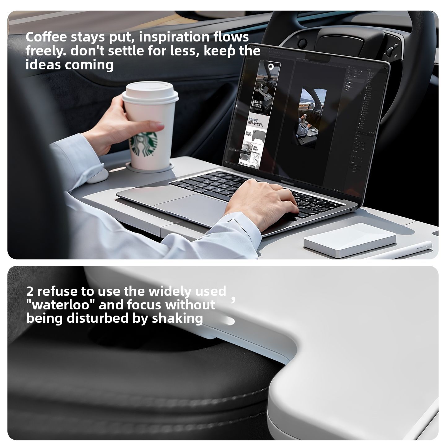 Foldable Car Desk For Tesla Mo - Car Accessories App ulasan dan harga