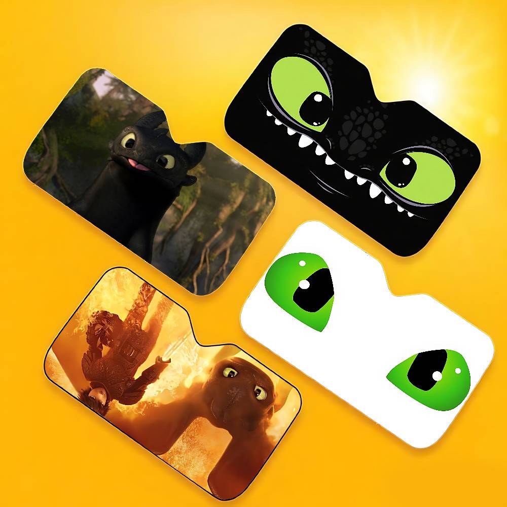 Cartoon EYE Toothless Windshie - Car Accessories Outside ulasan dan harga