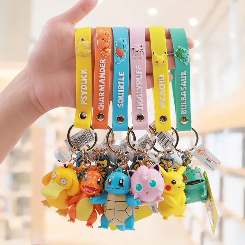 Pokemon Keychain Anime Cute Pi - Car Accessories Xmas Gifts ulasan dan harga