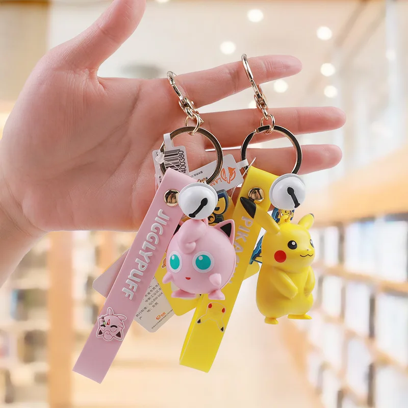 Pokemon Keychain Anime Cute Pi - Car Accessories Xmas Gifts ulasan dan harga