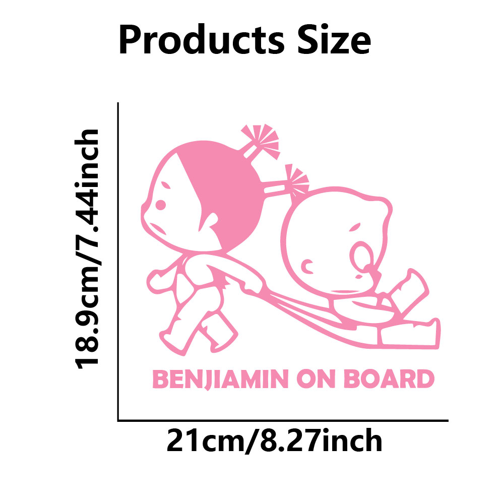 1 pc nice kids play on board C - Car Accessories Outside ulasan dan harga