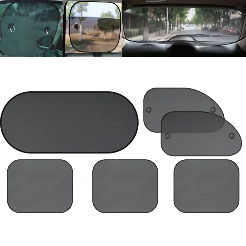 1Set Black Window Curtain Side - Car Accessories Inside ulasan dan harga