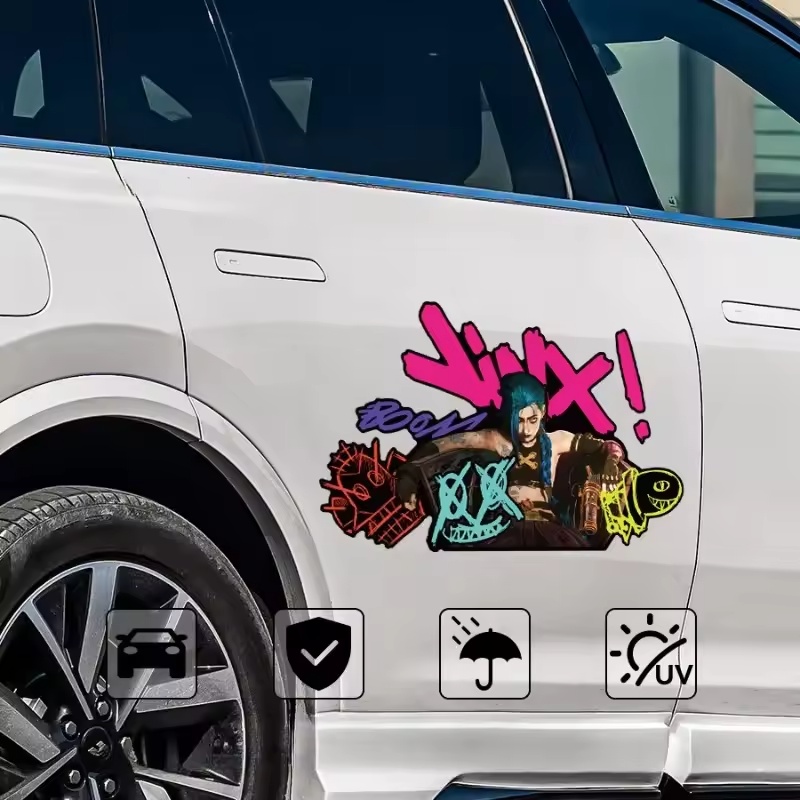 Arcane Jinx Graffiti Reflectiv - Car Accessories Outside ulasan dan harga