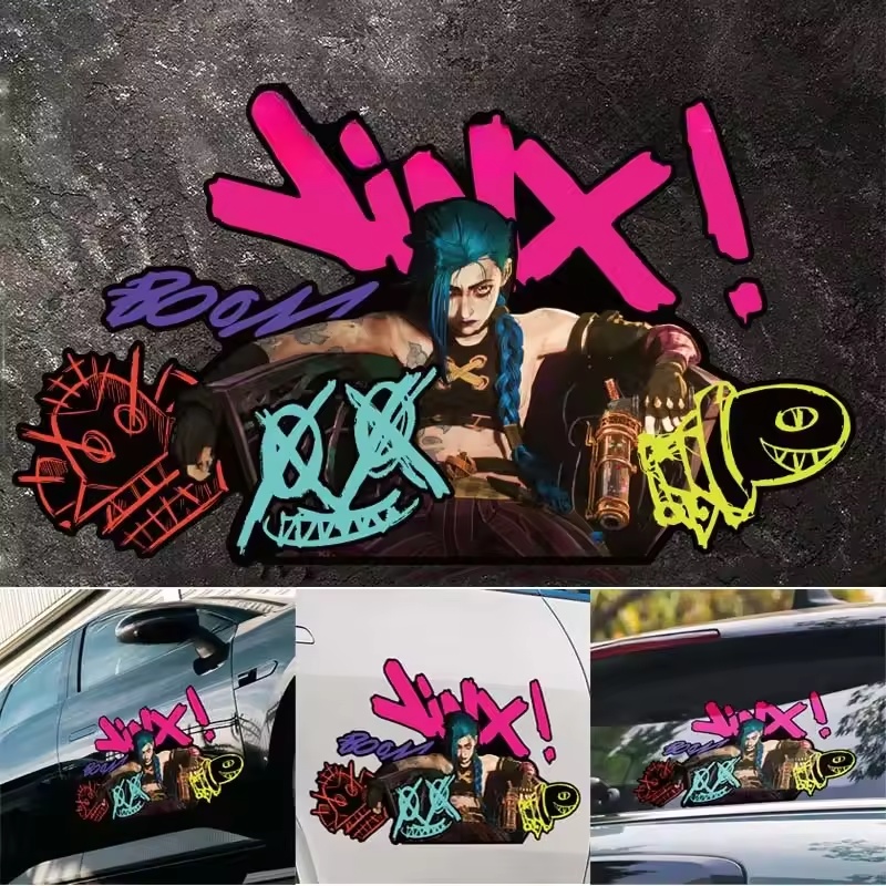 Arcane Jinx Graffiti Reflectiv - Car Accessories Outside ulasan dan harga