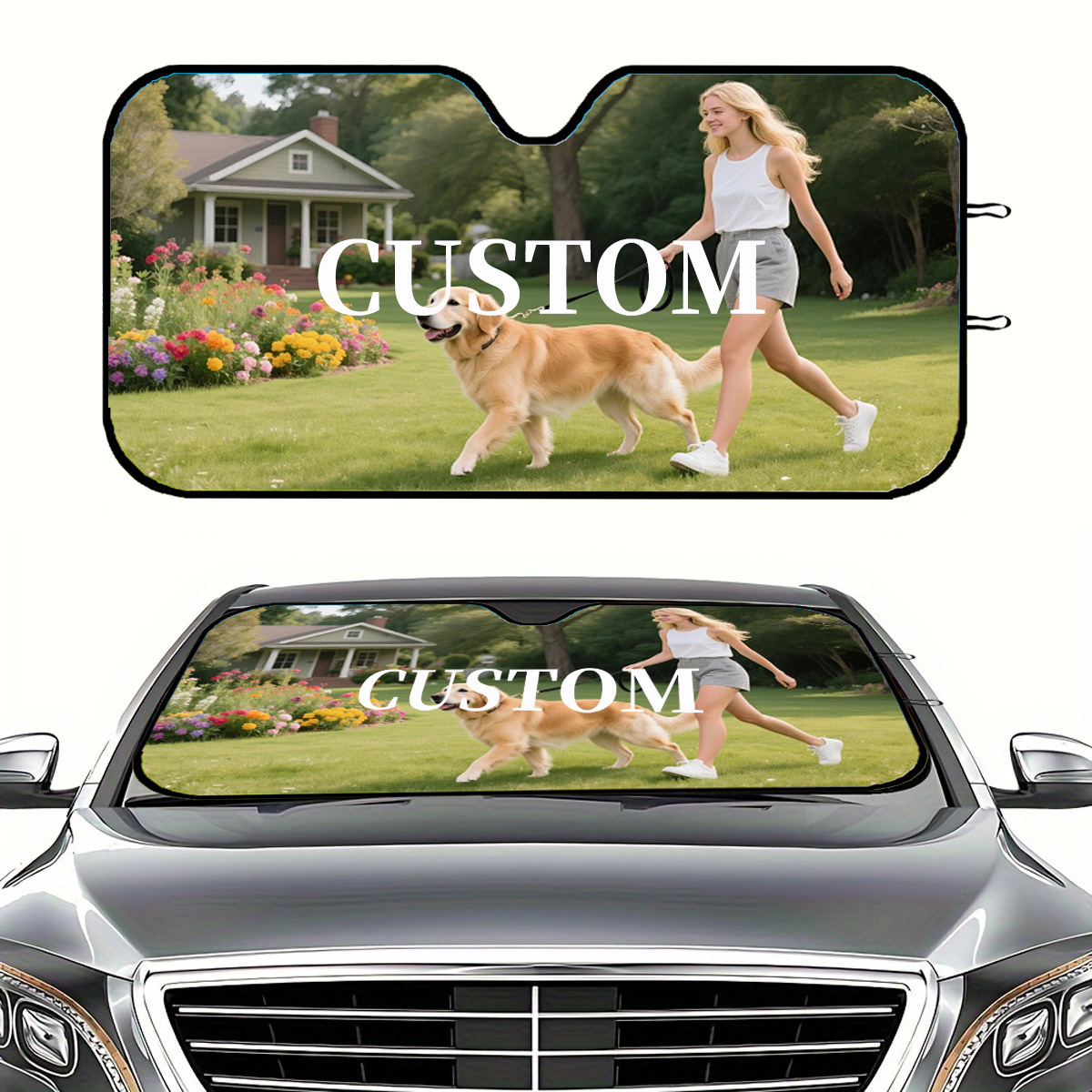 1pc Personalize Foldable Car S - Car Accessories Outside ulasan dan harga