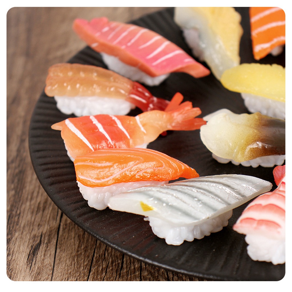 Simulated Japanese Sushi Keych - Car Accessories Xmas Gifts ulasan dan harga