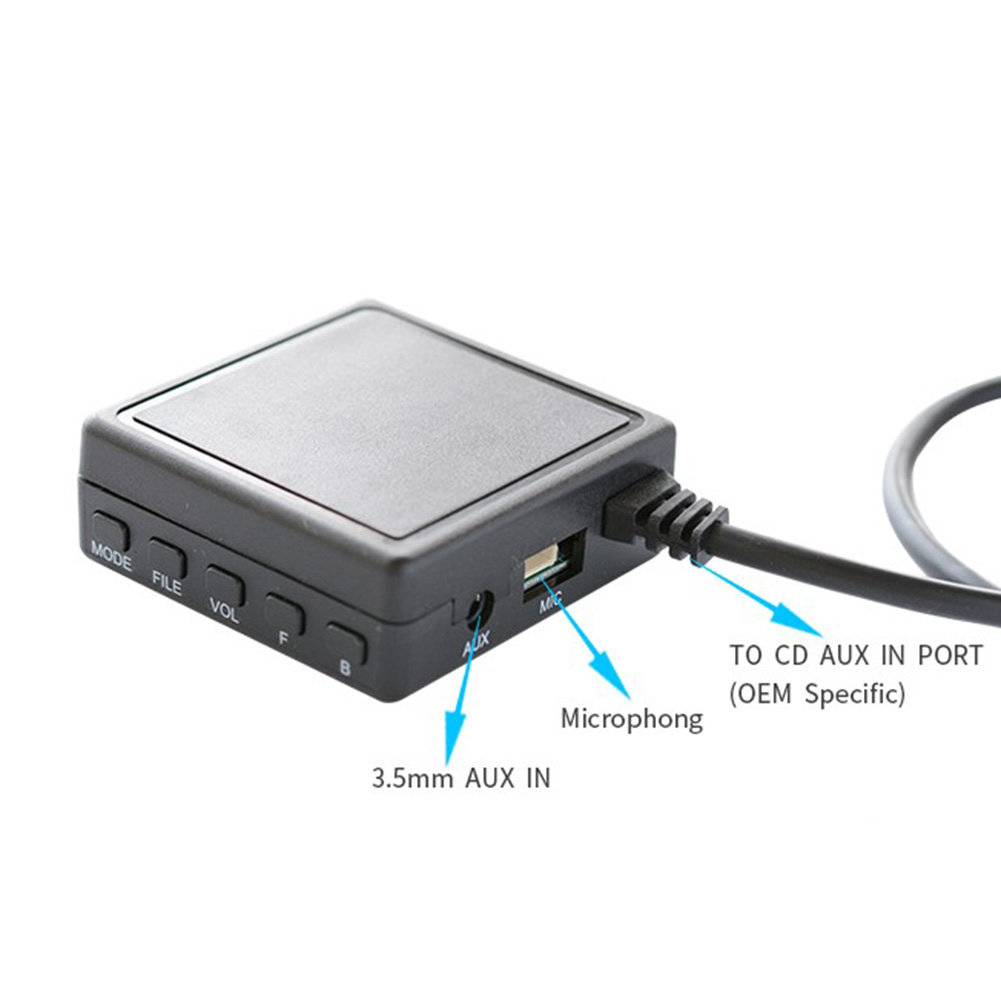 Bluetooth 5.0 AUX USB Cable Ad - Car Accessories Jvc ulasan dan harga