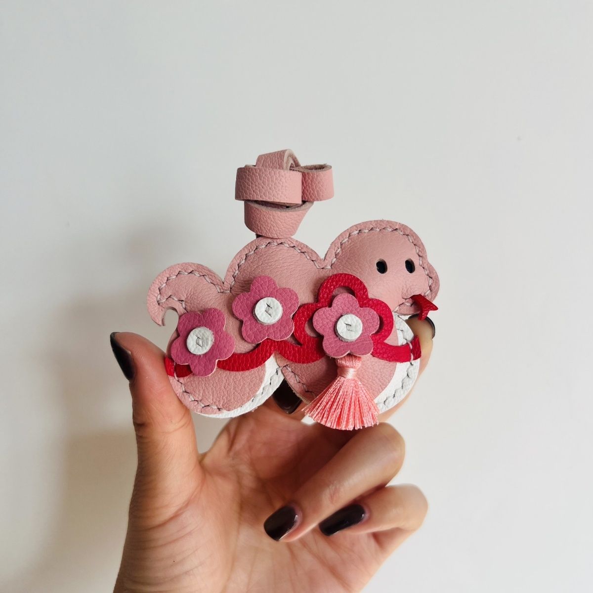 Unique Cute Genuine Leather Ha - Car Accessories Xmas Gifts ulasan dan harga