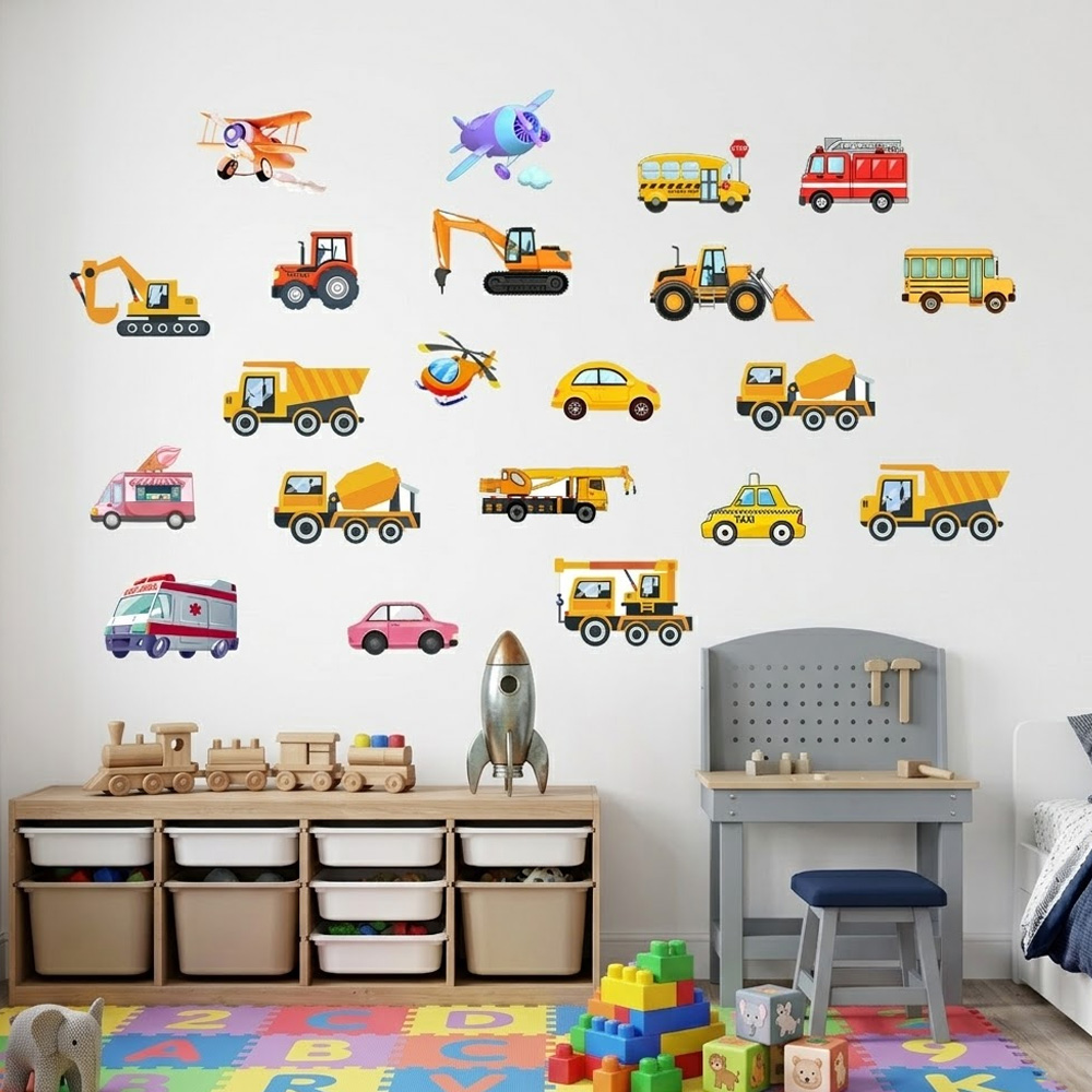 Luminous Car Wall Sticker 21Pc - Car Accessories Outside ulasan dan harga