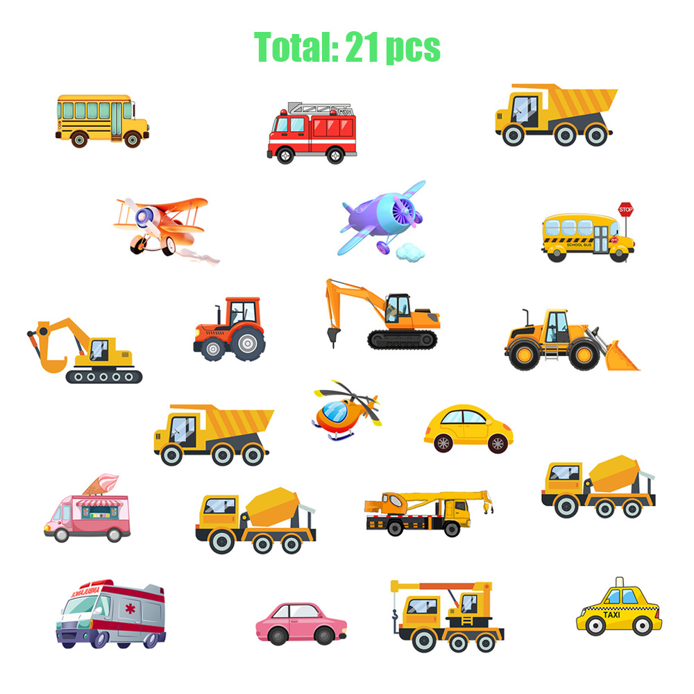 Luminous Car Wall Sticker 21Pc - Car Accessories Outside ulasan dan harga