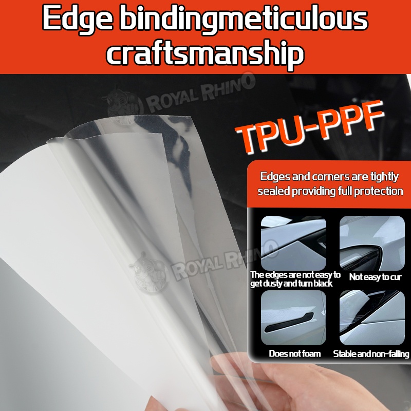 Transparent TPU Car Body Paint - Bumper Guard Protector ulasan dan harga