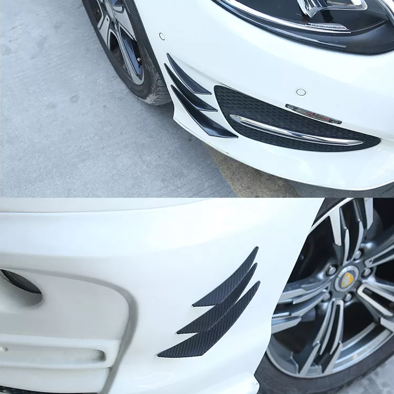 6pcs Universal Rubber Car Fron - Bumper Guard Protector ulasan dan harga