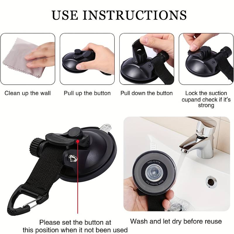 4Pcs Motorhomes Car Suction Cu - Car Accessories Inside ulasan dan harga