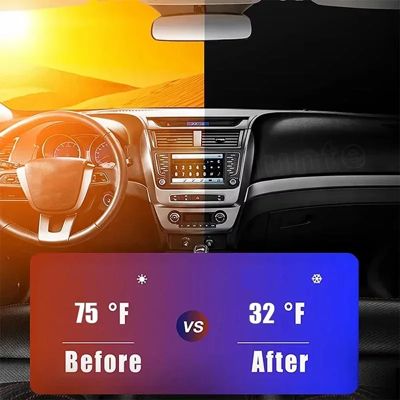 Car Front Window Sunshade UV P - Car Accessories Outside ulasan dan harga